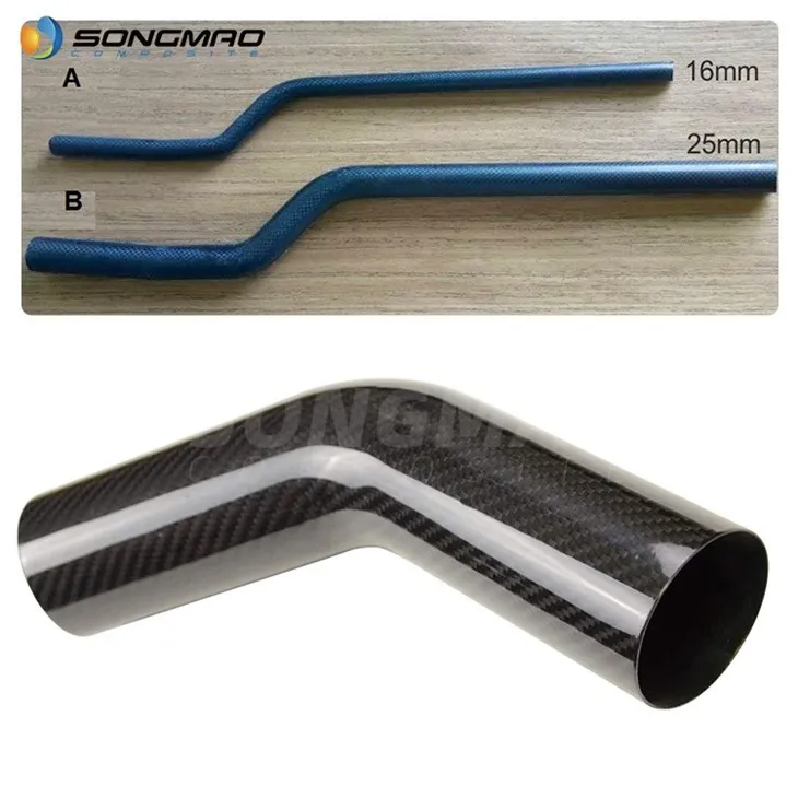 Curved Carbon Fiber Tube
